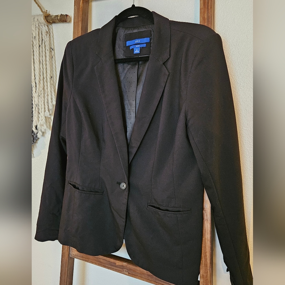 Black Apt. 9 Blazer
